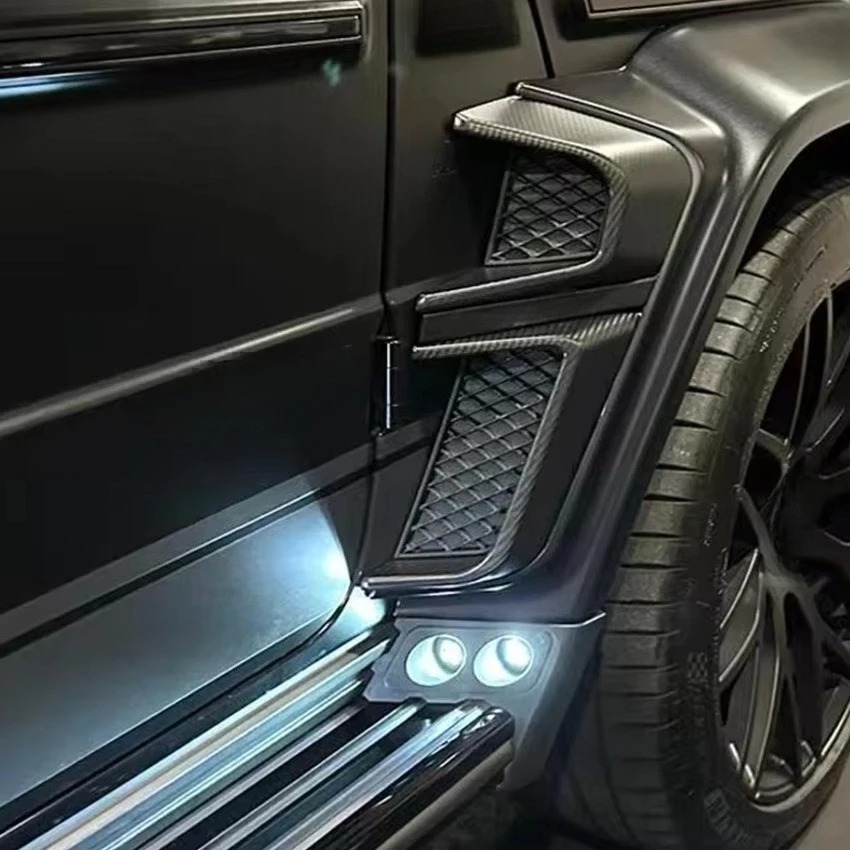 Upgrade Exterior Carbon Body Kit Dry Carbon Fiber Fender Vent For  G63 Kit G Class G500 G550 2019-2024 W464 G63